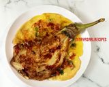 Foto langkah ke 14 dari resep Dadar Terong Ungu.