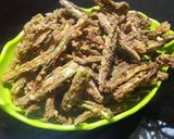 A picture of step 4 of 🔵⭕🔵🌹kurkuri bhindi 🌹🔵⭕🔵 .