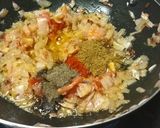 A picture of step 5 of Chapati Corn Chicken Roll | Kids Lunch Box Recipe | Chapati Roll | Chicken Roll Recipe.