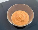 A picture of step 1 of Carrot Salad Dressing.