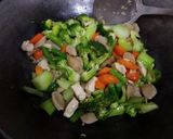 Foto langkah ke 4 dari resep Capcai Goreng.