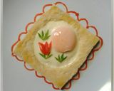 Foto langkah ke 4 dari resep Roti Tawar Telur Ceplok.