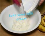 A picture of step 3 of Fruit custard.
