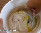 Foto langkah ke 3 dari resep Cake chocolate puding busa.