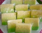 Foto langkah ke 6 dari resep Bolu lapis pandan kukus.