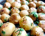 A picture of step 10 of Crispy cheese potato (baby potato with cornflour).
