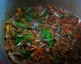 A picture of step 4 of Ugali and omena.