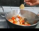 A picture of step 2 of Paneer tikka masala.