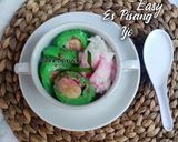 Foto langkah ke 6 dari resep Es Pisang Ijo.