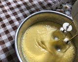 Foto langkah ke 1 dari resep Bolu Ketan Item Keju Lumer.