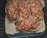 A picture of step 10 of Air Fryer Stuffed Eggplants with Ground Beef.