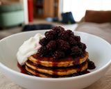 A picture of step 4 of High Protein, Low Carb Pancakes.