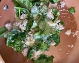 A picture of step 2 of Pumpkin Ravioli Stuffed with Chicken, Spinach, and Mascarpone Cheese.