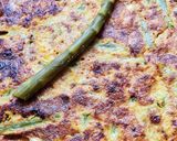 Foto del paso 5 de la receta: Tortilla de espárragos, queso y pimentón rojo casero
