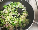 A picture of step 3 of Mini egg veggie pancakes.