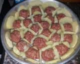 Foto del paso 3 de la receta: Albóndigas con papas gratinadas