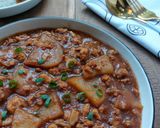 Foto langkah ke 9 dari resep Ayam Cincang Kentang Masak Kecap.