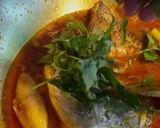 Gambar langkah 2 resipi Asam Pedas ikan Jenahak.
