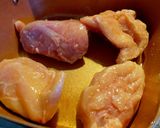Une image de l'étape 4 de Poulet-riz-légumes vapeur au curry et curcuma.