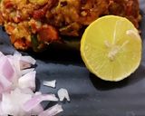 सब्जियों से हरा-भरा आलू का भरता (Aloo ka bharta recipe in hindi) रेसिपी चरण 3 फोटो