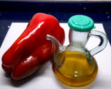 Foto del paso 1 de la receta: Aceite de pimiento rojo