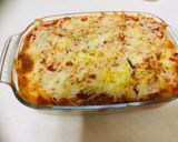 A picture of step 9 of Baked Cheese Pasta with Soya chunks.