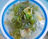 Hình bước làm 4 của món Canh thịt gà nấu với lá giang