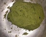 A picture of step 2 of Healthy Sub Sandwich (Multigrain spinach loaf and Rajma Tikki).