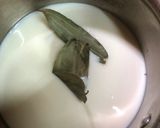 A picture of step 1 of Nepalese-style chai tea.