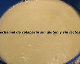 Foto del paso 11 de la receta: Bechamel de calabacín sin gluten y sin lactosa con pasta