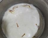 A picture of step 1 of Rabri ghevar.
