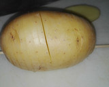 Foto del paso 1 de la receta: Patatas hasselback