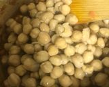 A picture of step 5 of Palak Chana.