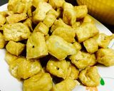 Hình bước làm 4 của món Nấm xào đậu phụ chay