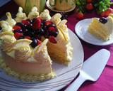 Foto langkah ke 5 dari resep Lemon sponge cake.