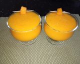A picture of step 3 of Mango Peach Fizz.