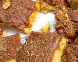 A picture of step 5 of Millionaires shortbread.