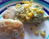 Foto del paso 4 de la receta: Coliflor y Brócoli a la Crema con Filetes de pollo