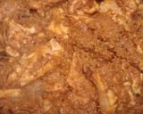 A picture of step 6 of Chicken Masala Indian style.
