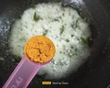 A picture of step 4 of Bread Upma.