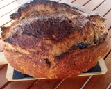 A picture of step 6 of Sourdough Bread With Turmeric.