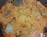 A picture of step 6 of Dahi Aloo sabji.