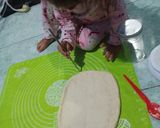 Foto langkah ke 3 dari resep Pizza sat'set tanpa proofing.