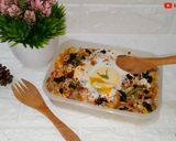 Foto langkah ke 6 dari resep Nasi Campur Siram Telur.