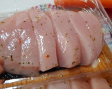 Foto del paso 1 de la receta: Pollo amb berenjena, bacon y patata panadera