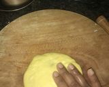 A picture of step 4 of Puranpoli.