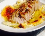 A picture of step 8 of My Garlic & Rosemary Pork with Dauphinoise 😀.