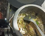 A picture of step 8 of Haryali Fusion Pulao.