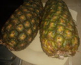 A picture of step 1 of Cucumber and Pineapple Juice.