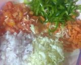 A picture of step 2 of Jinni dosa.